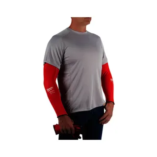 Arm Schnittschutz Kl. C 40 cm rot