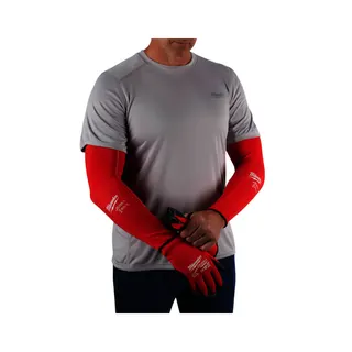Arm Schnittschutz Kl. C 40 cm rot – Bild 2