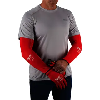 Arm Schnittschutz Kl. C 40 cm rot – Bild 3