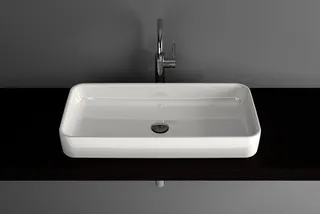 Bette Waschtische Rechteck Art Aufsatz Jasmin 800x400x100/110mm – Bild 4