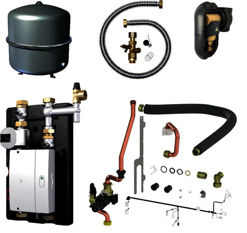 BOSCH Badewanne-Hybridpaket BOPA ST BEG 220 HW-Set, Hybrid Umbausatz GC5300iWM Rohrw