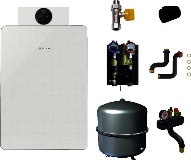 BOSCH Gas-Brennwert-Paket BOPA GCF803 GC8800iF-30, HS25/6 MSL