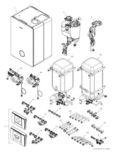 BOSCH Gas-Brennwertgerät, wandhängend Condens GC5800i Waschtisch 24/48 23, 900x600x508 – Bild 2