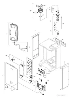 BOSCH Gas-Brennwertgerät, wandhängend Condens GC5800i Waschtisch 24/48 23, 900x600x508 – Bild 3