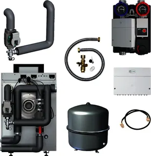 BOSCH Installationspaket INPA 104 1 gemischter Heizkreis ohne Speicher,MSL