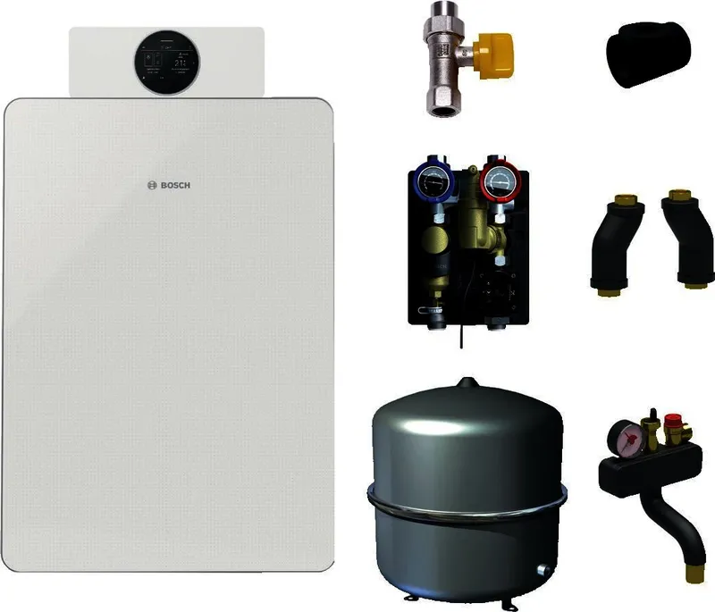 BOSCH Öl-Badewanne-Basic-Paket BOPA OC8iF12 OC8800iF 25, WH 160-3 P2B, HSM25/6 MM100