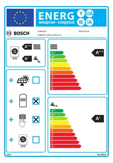 BOSCH Sole-Wärmepumpen-Paket BOPA CS7L20 CS7800iLW 16 MF, BH 200-5 1A, Solebefüll