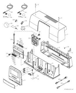 BOSCH Systemregler CC 8313, 274x653x253 für Wärmeerzeuger >70 kW – Bild 3