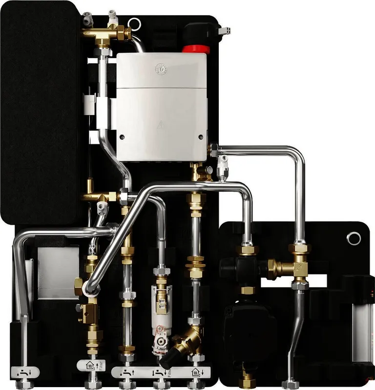 BOSCH Wohnungsstation F7002 35 MS gemischt, 35 kW, Edelstahl-Wärmetauscher