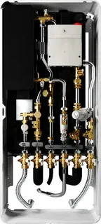 BOSCH Wohnungsstation FLOW7002 45 RST 3 ungemischt, Aufputz, 45 kW, Edelstahl