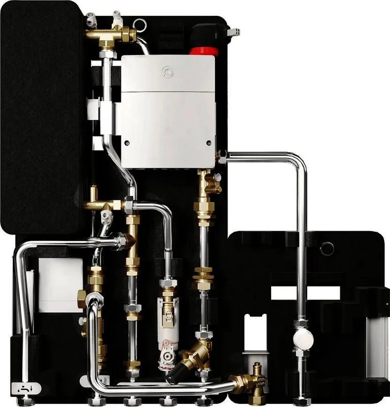 BOSCH Wohnungsstation FLOW7002 35 S ungemischt, 35 kW, Edelstahl