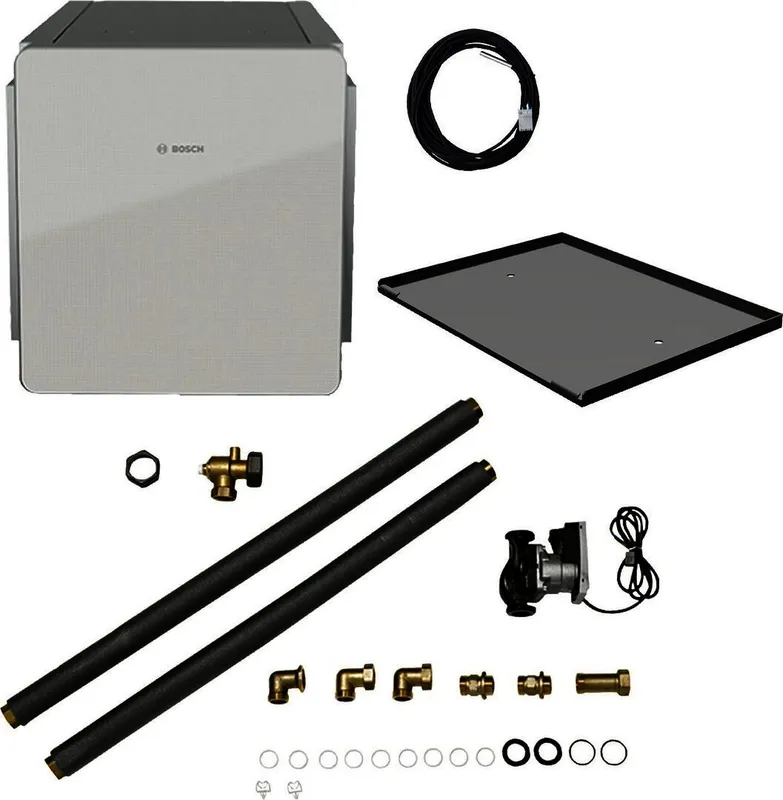 BOSCH WW-Speicher-Paket BOPA WH 104 WH 200-3 P 2 B + Rohrgruppe BCC33-HE