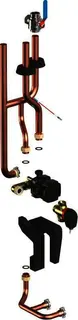 BOSCH Zubehör Erweiterungs-Set intern 2 HK, für Puffermodul CSx800iAW 12 MB