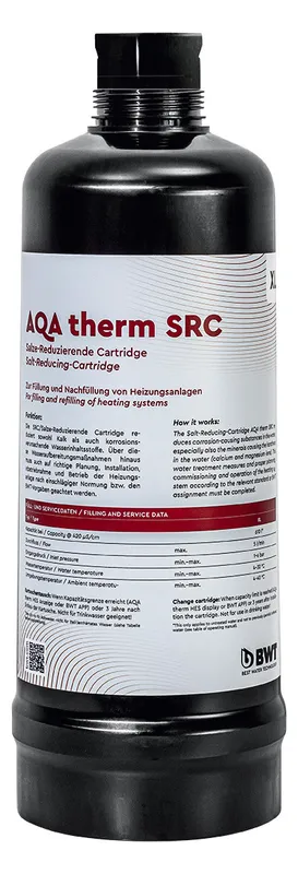BWT AQA therm SRC M, Kartusche salzreduz., Kapa. ca.140 l bei 420myS/cm