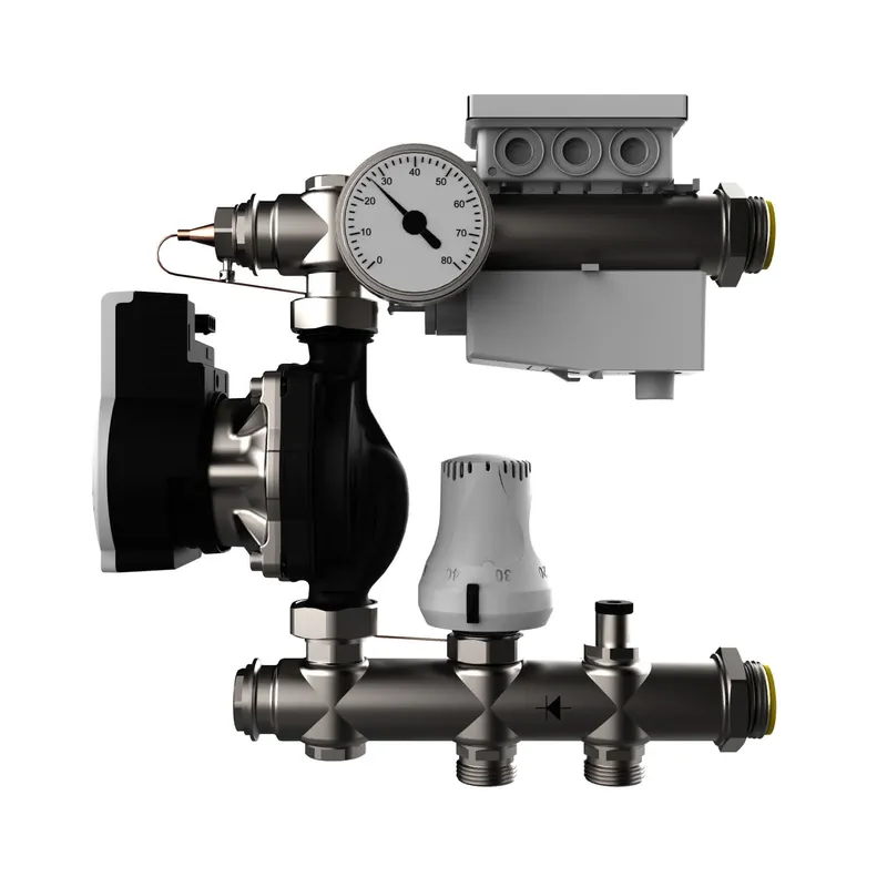 comfort-Regelgruppe FBR 130/4 Pumpe Wilo Para Anschluss Primär 3/4" Sekundär 1"