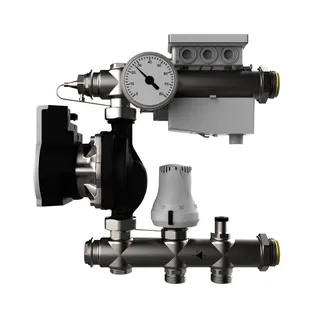 comfort-Regelgruppe FBR 130/4 Pumpe Wilo Para Anschluss Primär 3/4" Sekundär 1"