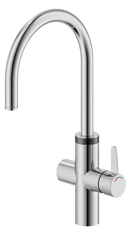 CONTI+ salina Küchenarmatur hybrid KS10 EH-Misch.u.IR, Bat., chrom