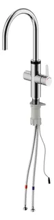 CONTI+ salina Küchenarmatur hybrid KS10 EH-Misch.u.IR, Bat., chrom – Bild 2