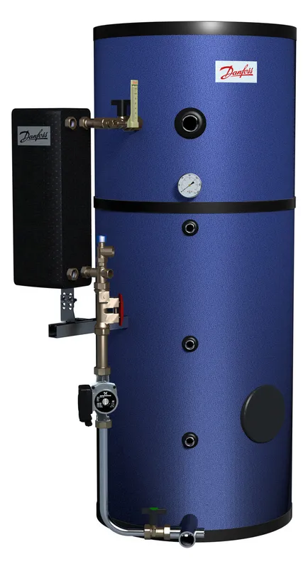 Danfoss TW-ThermoDual-S 500-80 StS HEX Speicher 500l, Anschlussleistung 80kW