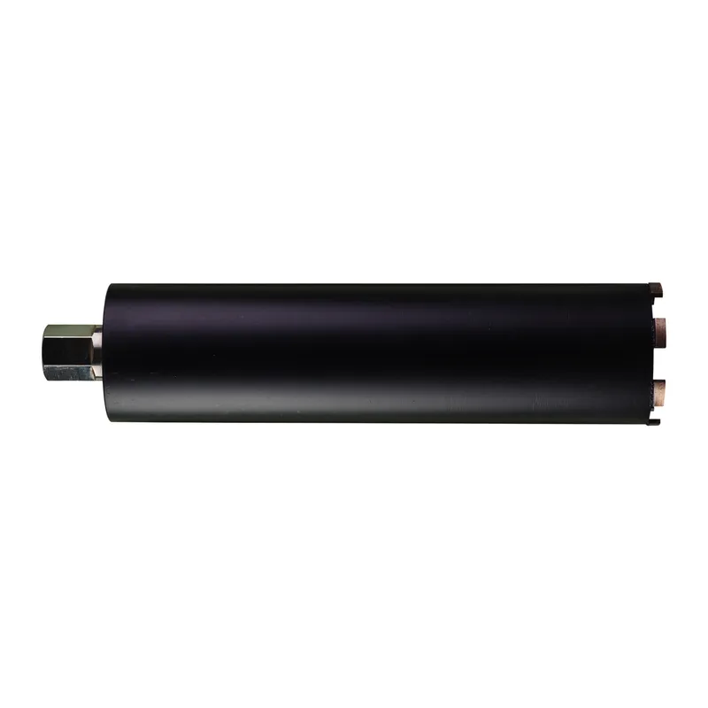 DIA Trockenbohrkrone DCHXL 117x490 mm 1 1/4 Z UNC für Staubabsaugung