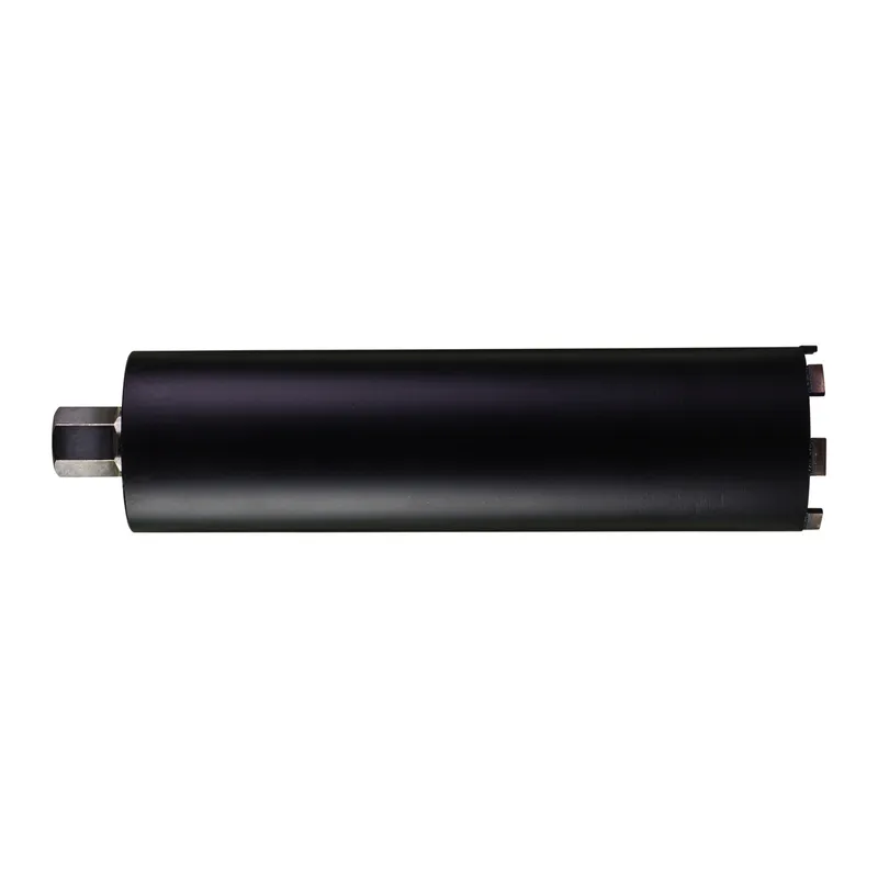 DIA Trockenbohrkrone DCHXL 122x490 mm 1 1/4 Z UNC für Staubabsaugung