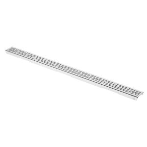 TECE Drainline grate "organic", polished stainless steel (1200 mm)