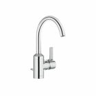 Kludi Zenta single-lever basin tap with high spout, chrome