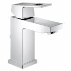 Grohe Eurocube basin tap with EcoJoy & waste set chrome