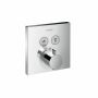 Hansgrohe ShowerSelect Unterputz-Thermostat 15763, Duscharmatur f. 2 Verbraucher
