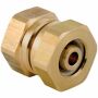 Geberit Mepla pressure test plug, brass (26 mm x 1/2)