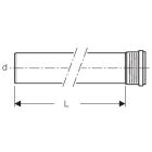 Geberit Silent-PP țeavă cu priză 150mm 125mm