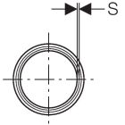 Geberit Silent-PP toru muhviga 150mm 125mm