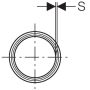 Geberit Silent-PP Rohr mit Muffe 500mm 160mm