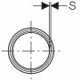 Geberit Silent-PP Rohr mit Muffe 1500mm 125mm