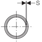 Geberit Silent-PP toru muhviga 2000mm 32mm