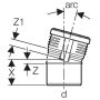 Coude Geberit Silent-PP 15° 125 mm