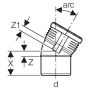 Geberit Silent-PP kaar 30° 125mm