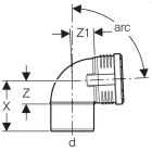 Geberit Silent-PP Bogen 87,5° 125mm