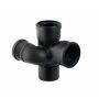 Geberit Silent-PP odcep 87,5° desno 110mm/75mm/110mm