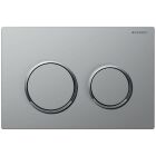 Geberit Omega20 dual-flush actuator plate (satin-finished...