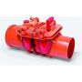 KESSEL Staufix plastic non-return valve, orange (various nominal diameters)