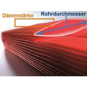 NMC Climaflex Stabil PE-Abflussisolierung für SML & HT Rohre (10m Schlauch) 125 x 9mm