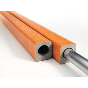 NMC Exzentroflex Compact PE izolație pentru țevi pentru construcția de podele (furtun de 2m) 28 x 9mm