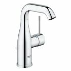 Grohe Essence basin tap M-Size chrome with pop-up waste set