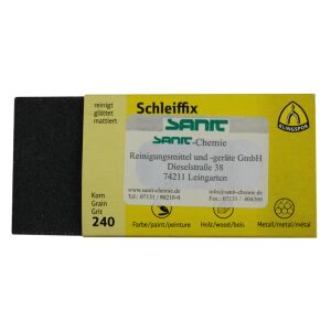 SANIT Schleiffix Oberflächenradierer für Metall, Farben, Holz, Leder und Gummi