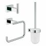 Grohe Essentials Cube WC-Set 3 in1 chrom