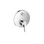 Hansgrohe Talis S bath mixer for concealed installation, finished set, chrome