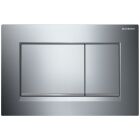 Geberit Sigma30 dual-flush actuation plate (glossy chrome...