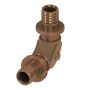 Coude TECEflex 90°, bronze (16 mm)