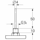 Grohe Thermometer 06225 1/4"